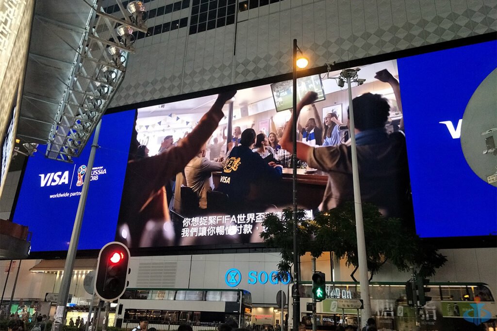 high brightness p6mm outdoor billboard