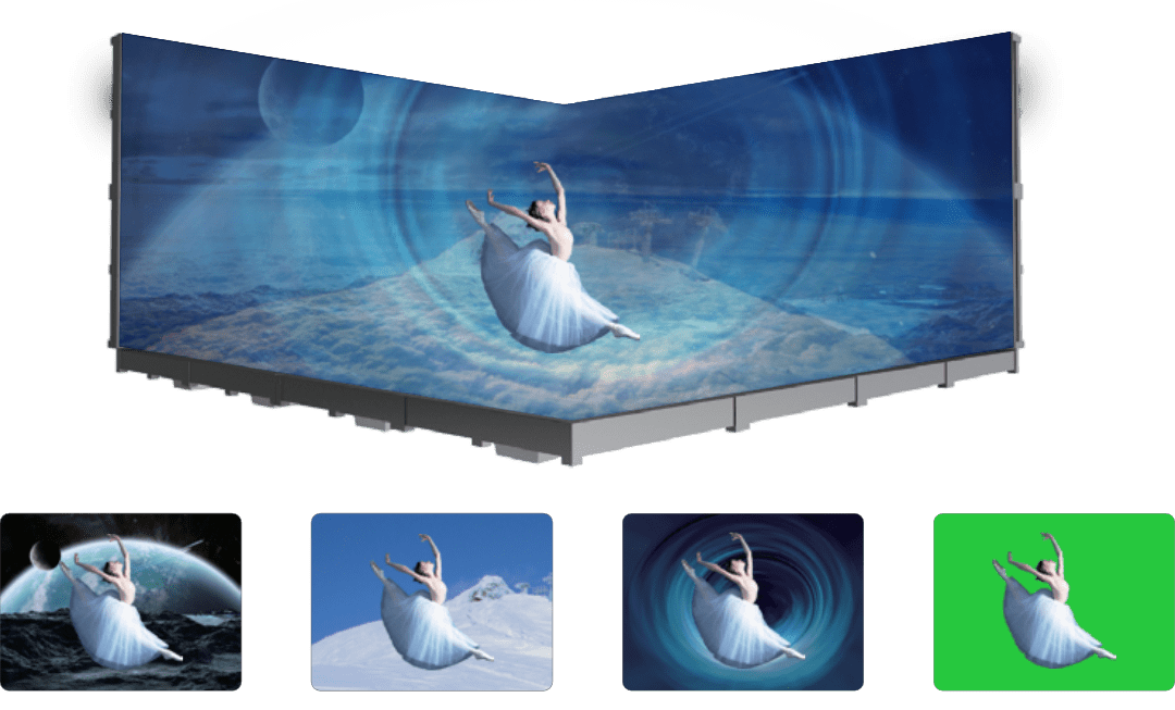 led display frame multiplication