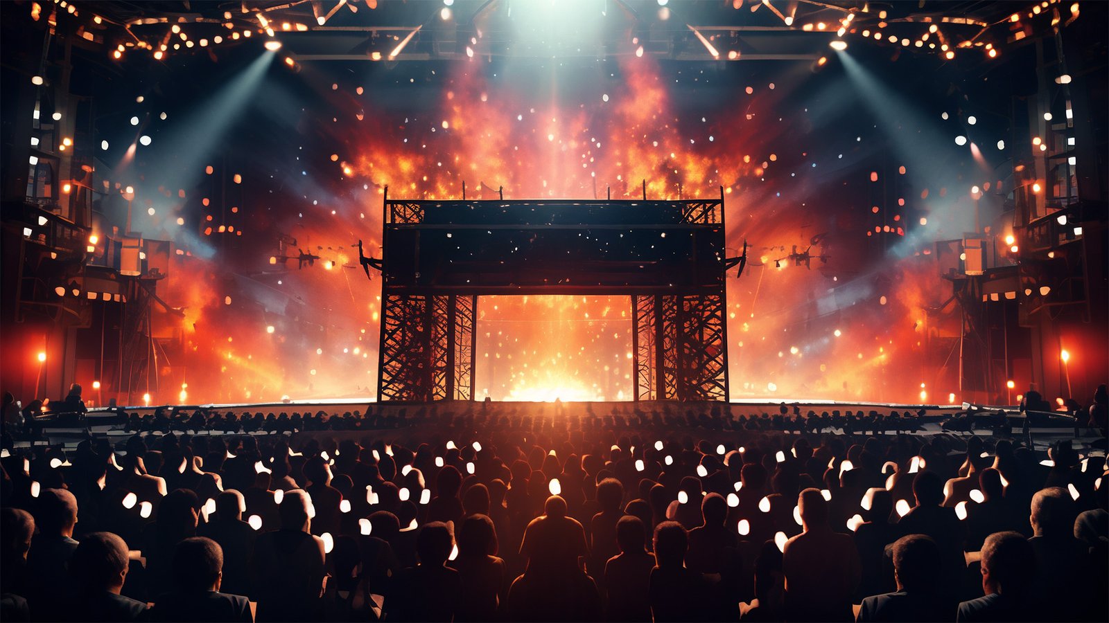 live event stage display