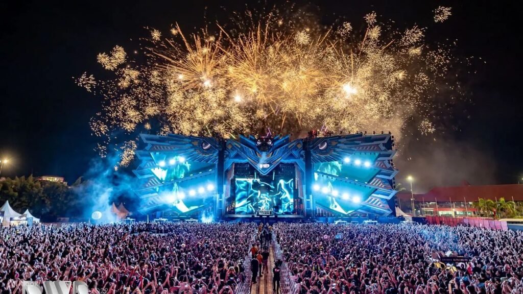 yanni dwp music festival led display